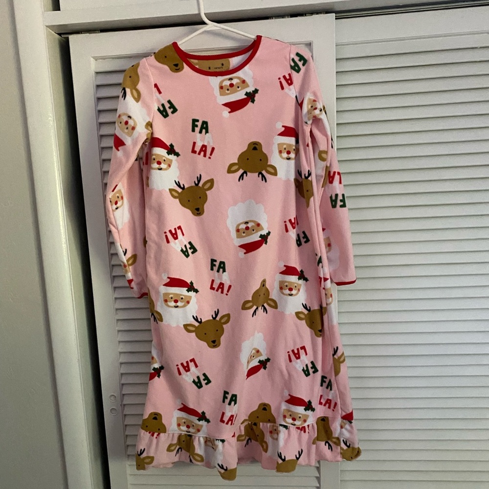 Girls Christmas nightgown